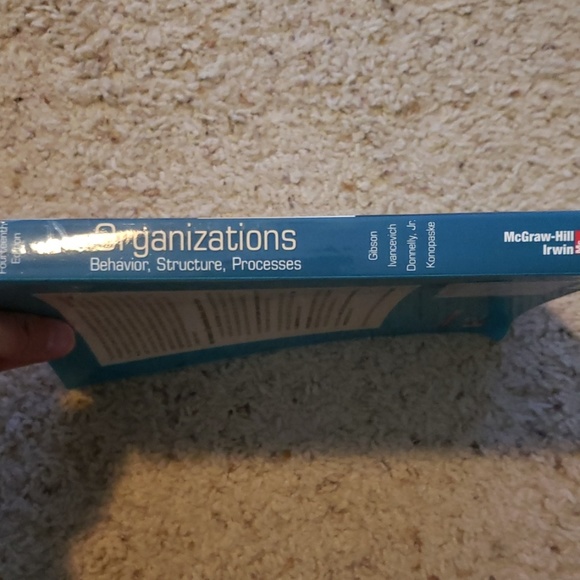 Organizations - Behavior, Structure, Processes - Picture 3 of 3